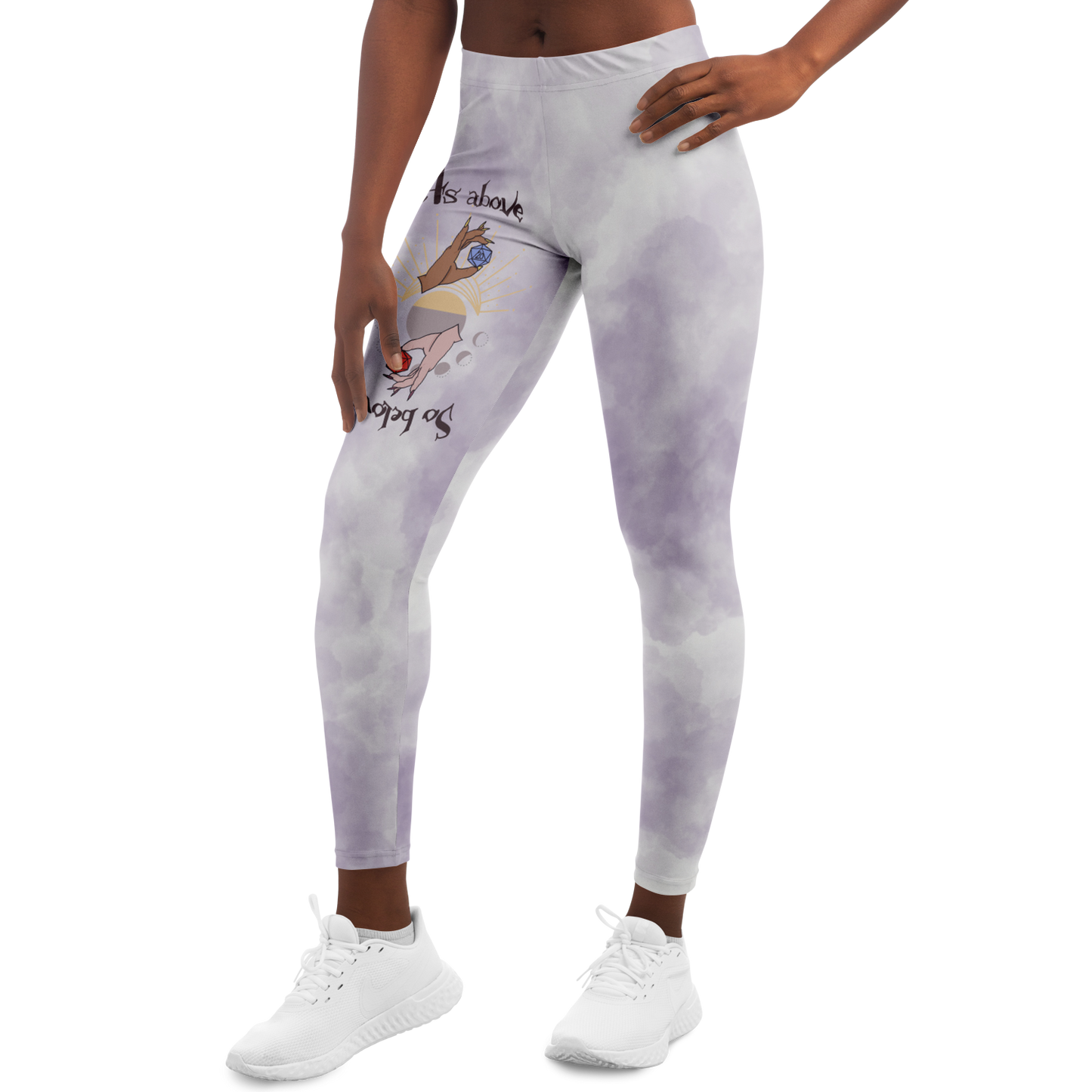 As Above, So Below Leggings