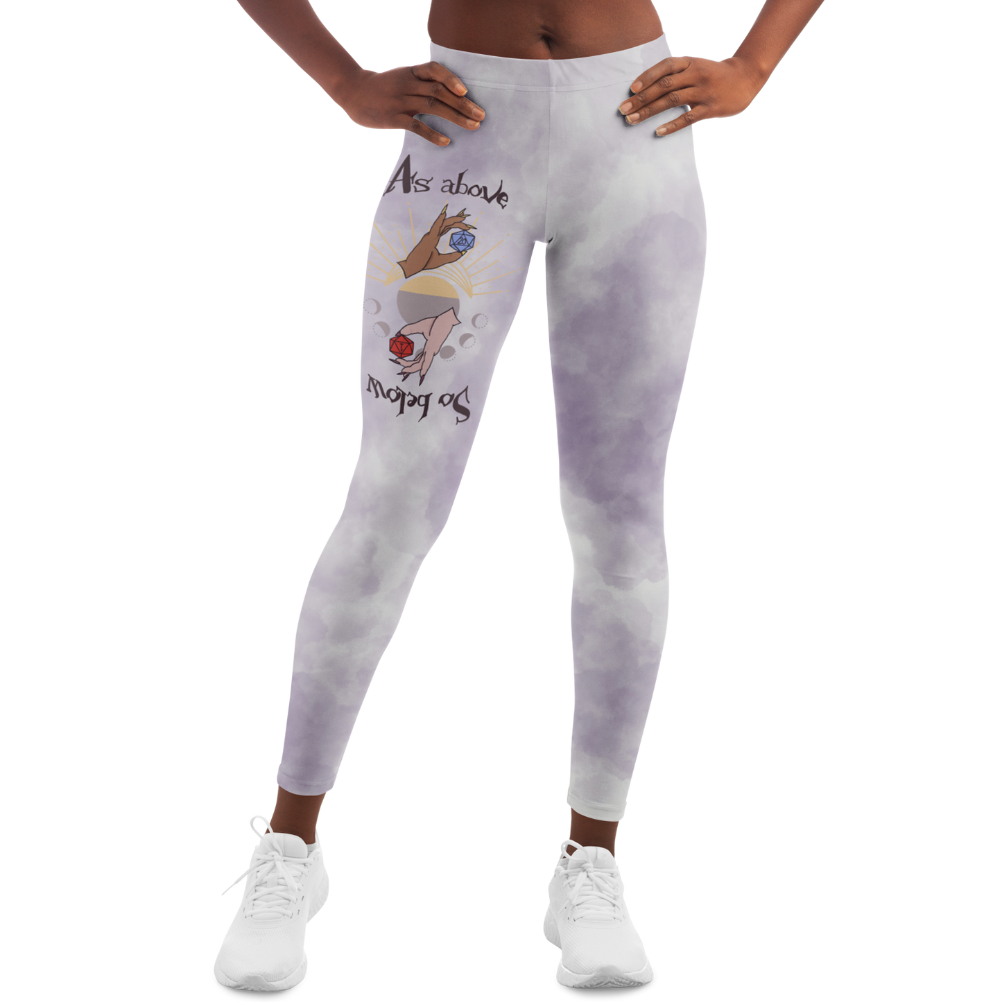 As Above, So Below Leggings