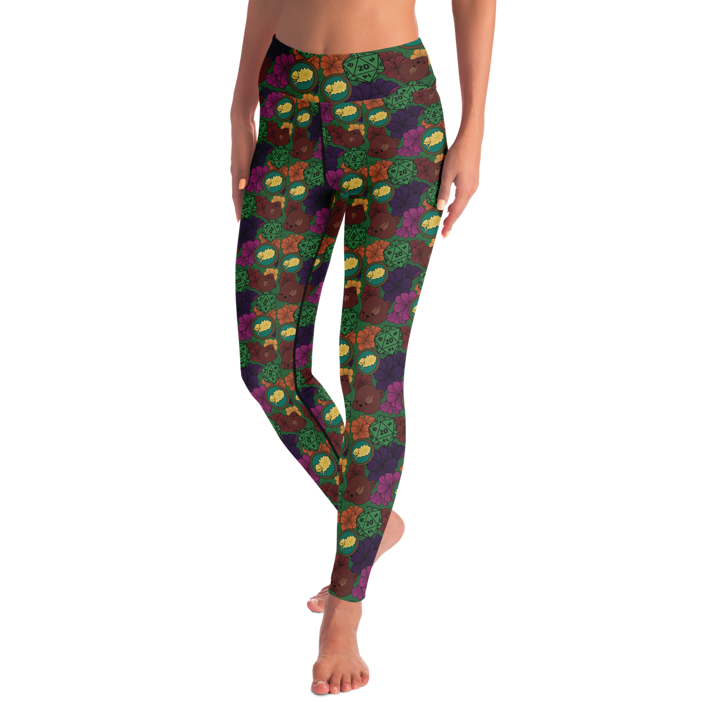 Bear Hugs High Waisted Leggings