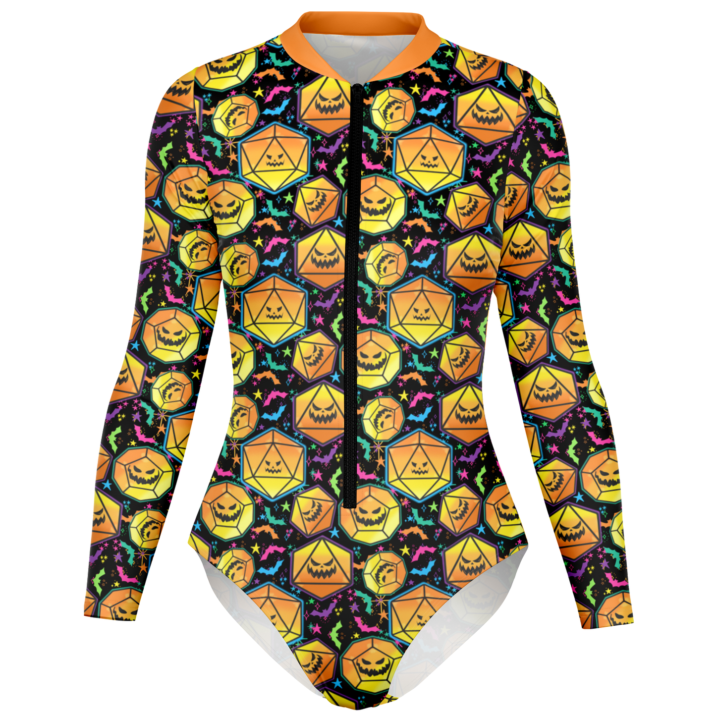 Pumpkin Dice Season Bodysuit Long Sleeve