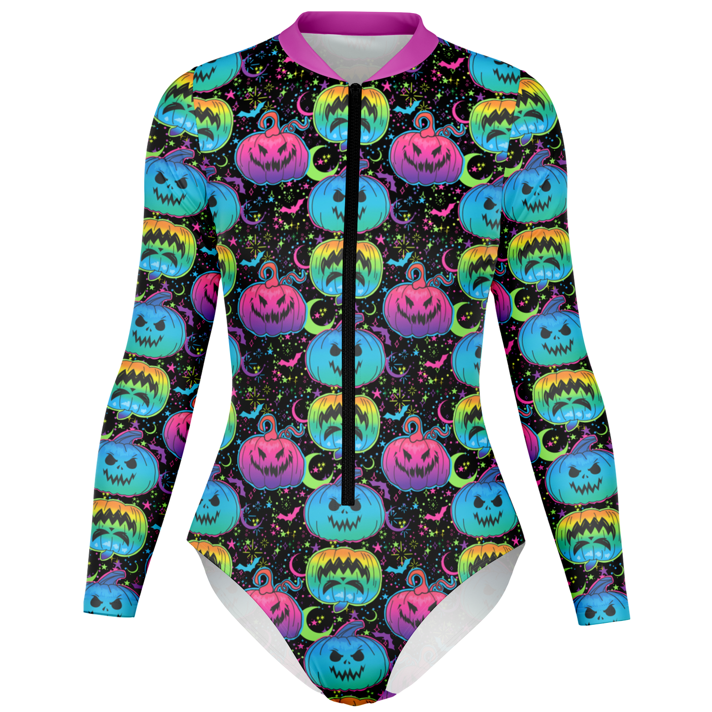 Petrifying Pumpkins Bodysuit Long Sleeve