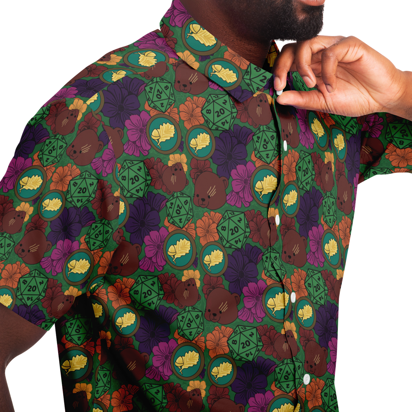 Bear Hugs Button Down Shirt