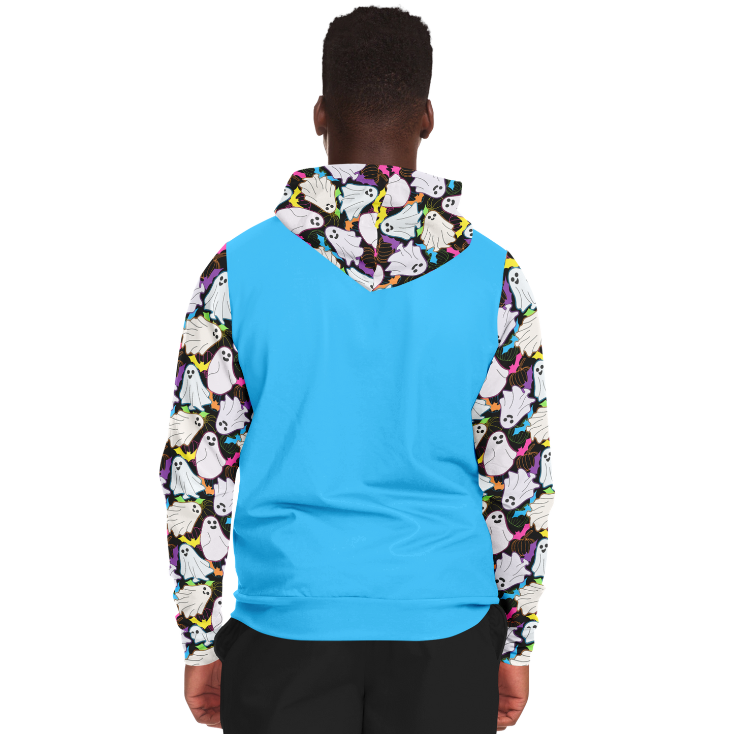 Silly Spectrals Accents Fashion Zip-Up Hoodie