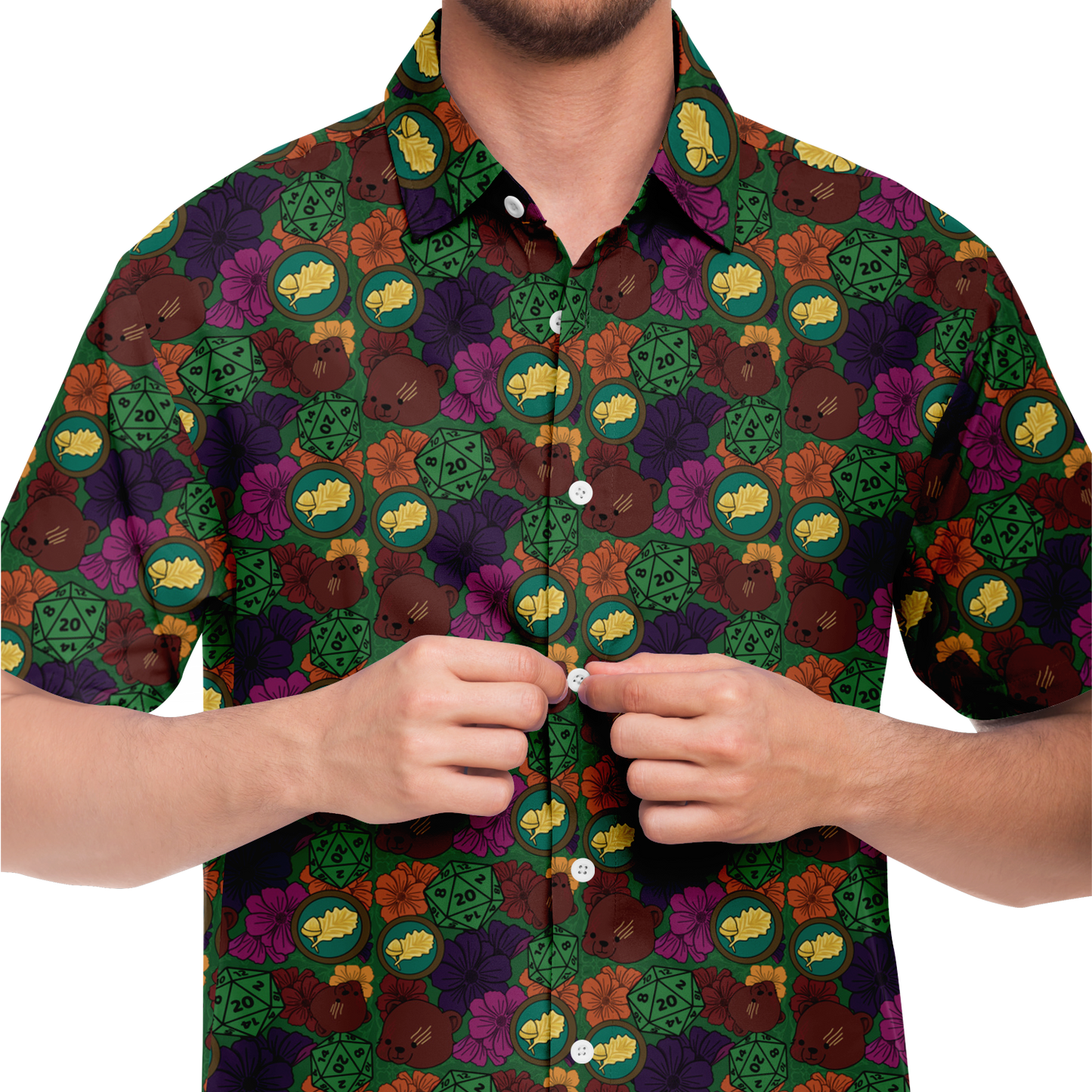 Bear Hugs Button Down Shirt