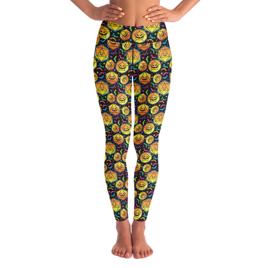 Pumpkin Dice Season High Waist Leggings