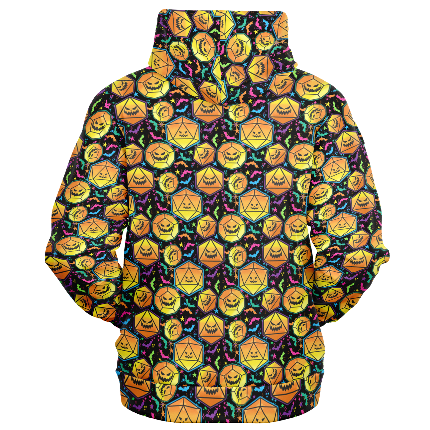 Pumpkin Dice Season Fashion Zip-Up Hoodie