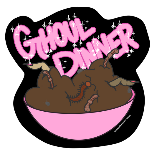 01-HC Ghoul Dinner Sticker