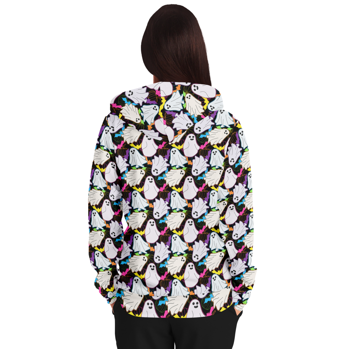 Silly Spectrals Fashion Zip-Up Hoodie