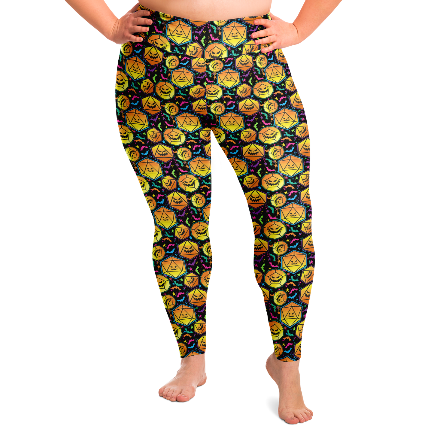 Pumpkin Dice Season Plus Size Legging