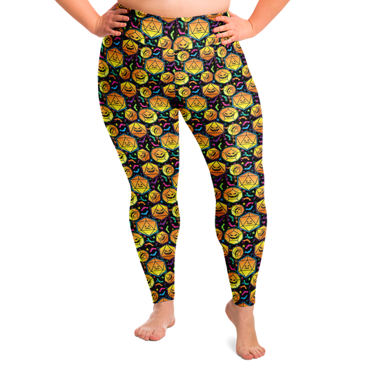 Pumpkin Dice Season Plus Size Legging