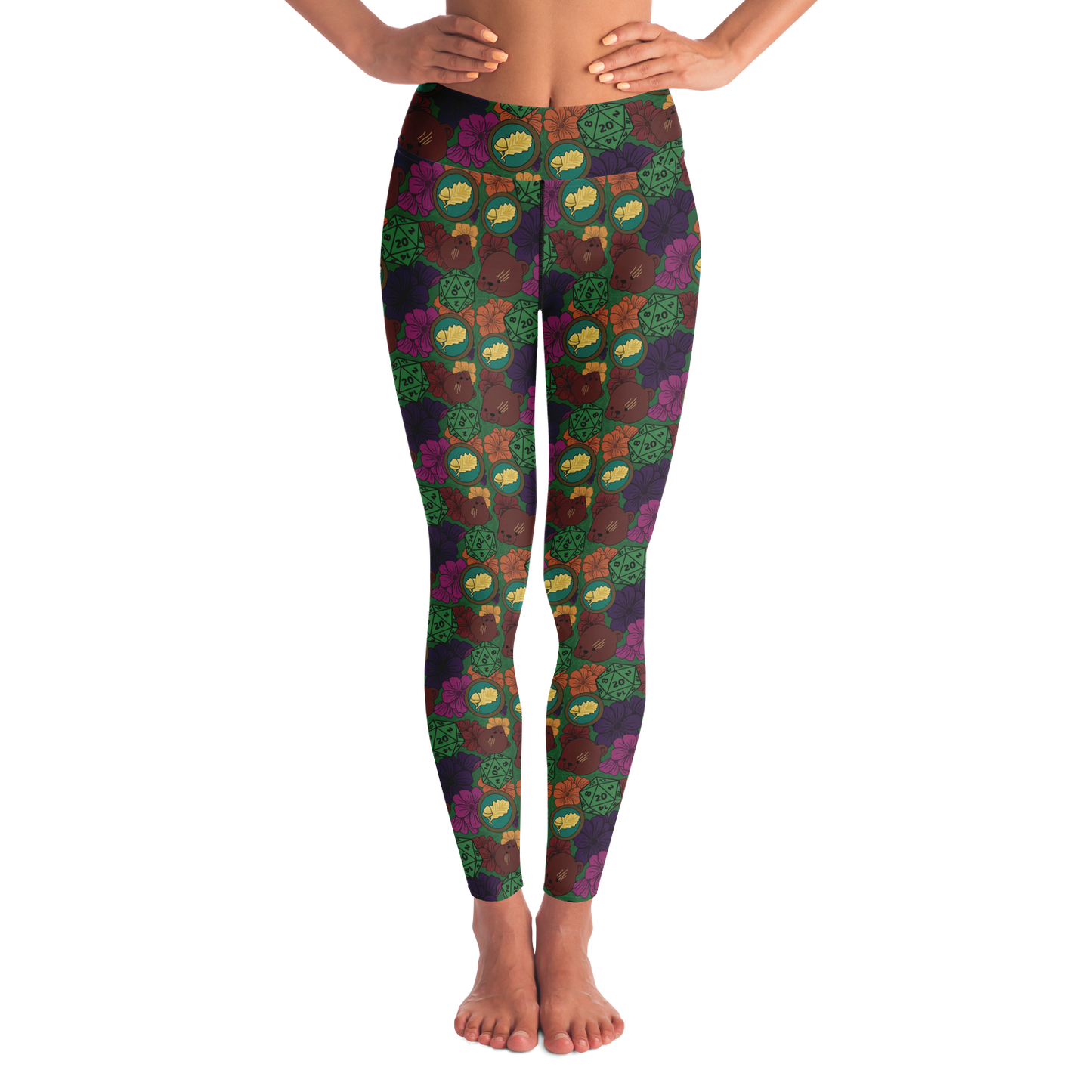 Bear Hugs High Waisted Leggings