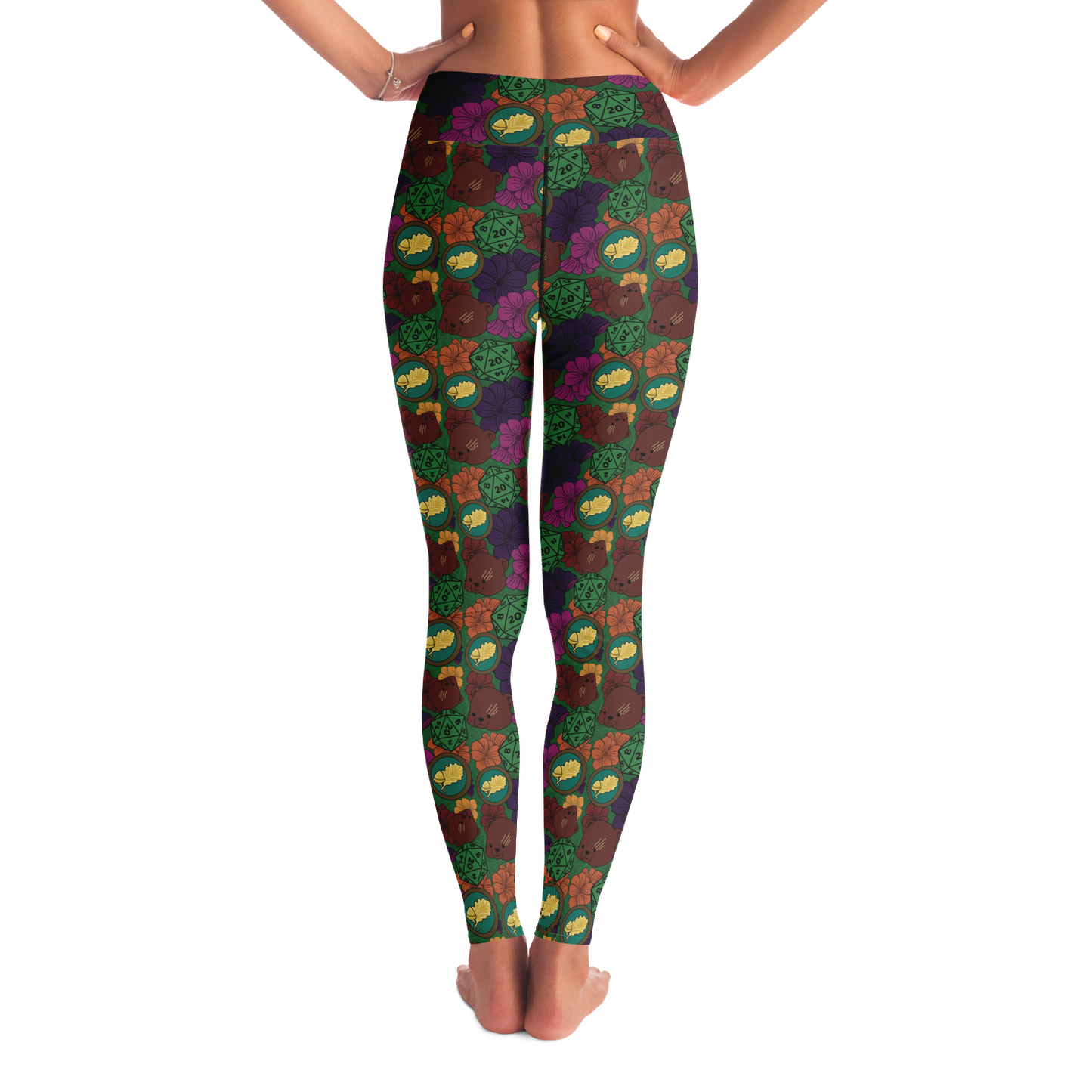 Bear Hugs High Waisted Leggings