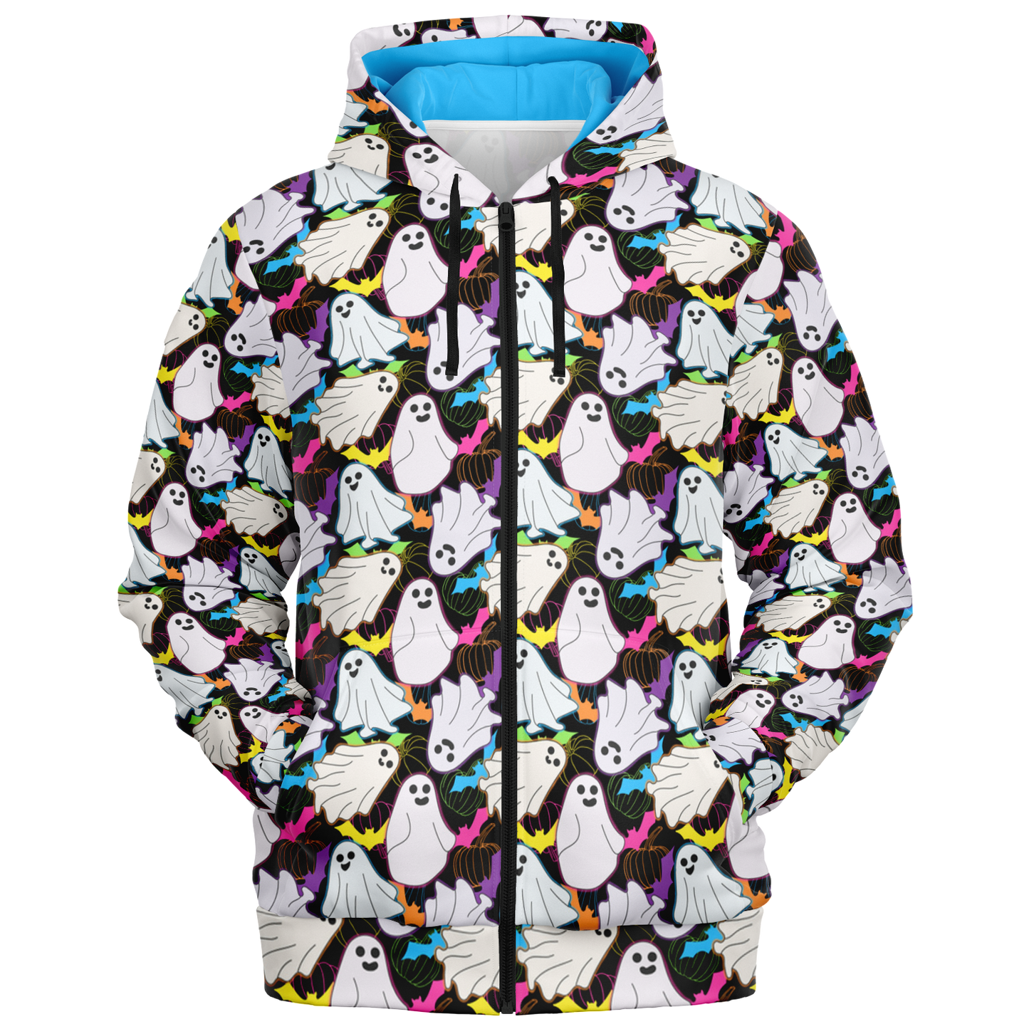 Silly Spectrals Fashion Zip-Up Hoodie