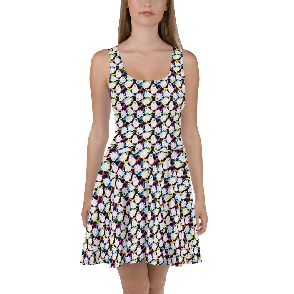 Silly Spectrals Skater Dress