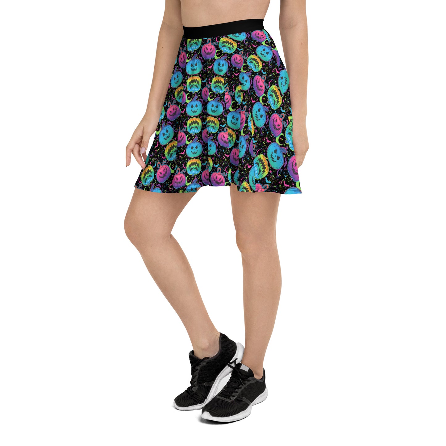 Petrifying Pumpkins Skater Skirt