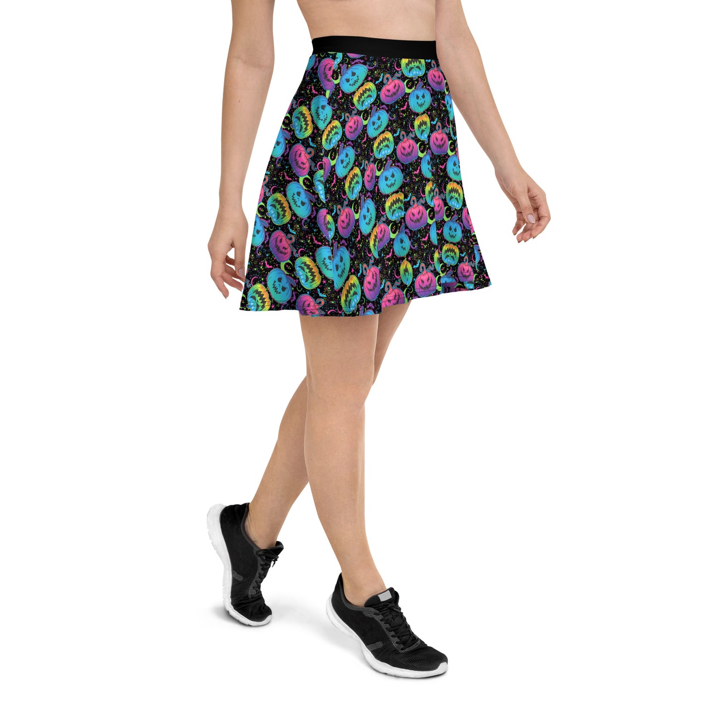 Petrifying Pumpkins Skater Skirt