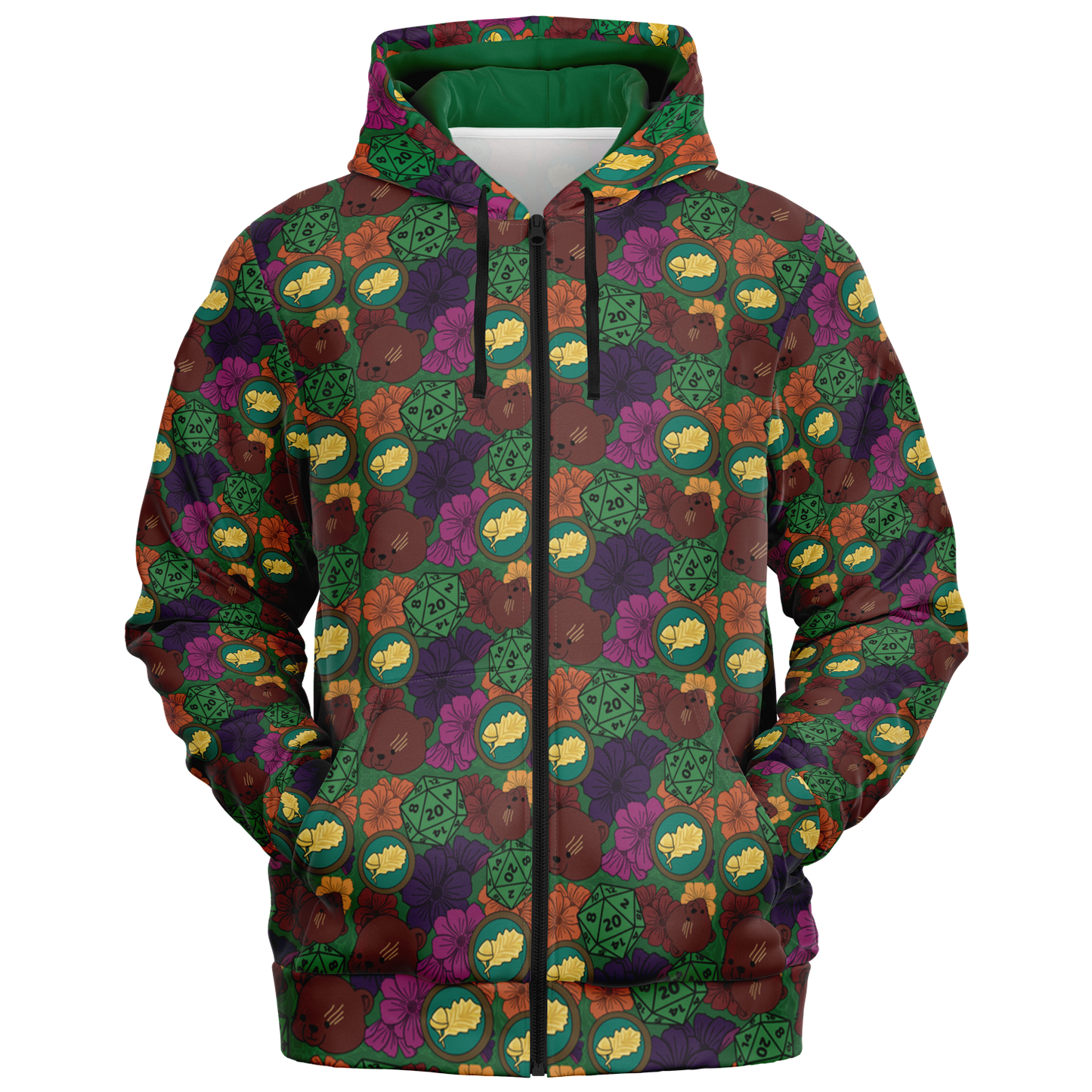 Bear Hugs Zip Up Hoodie