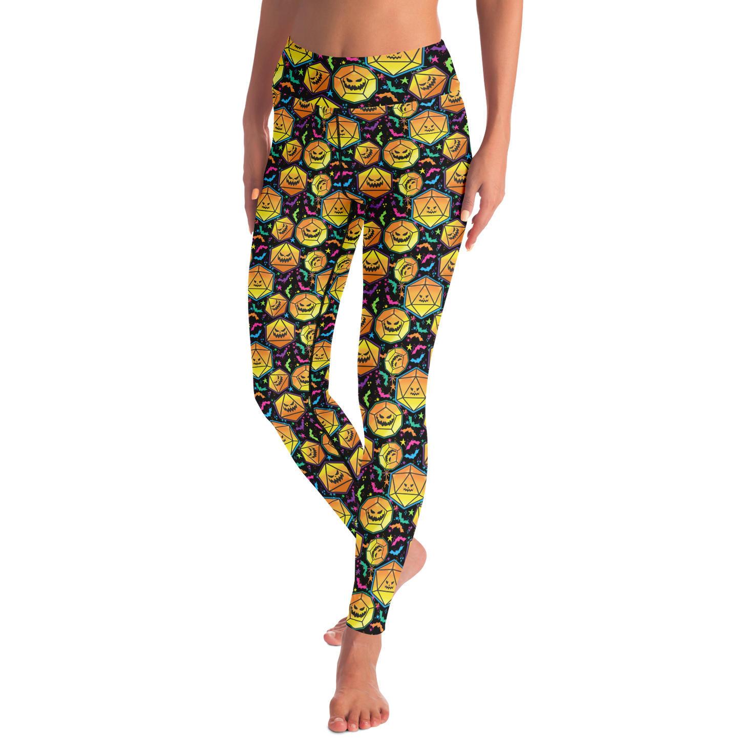 Pumpkin Dice Season High Waist Leggings