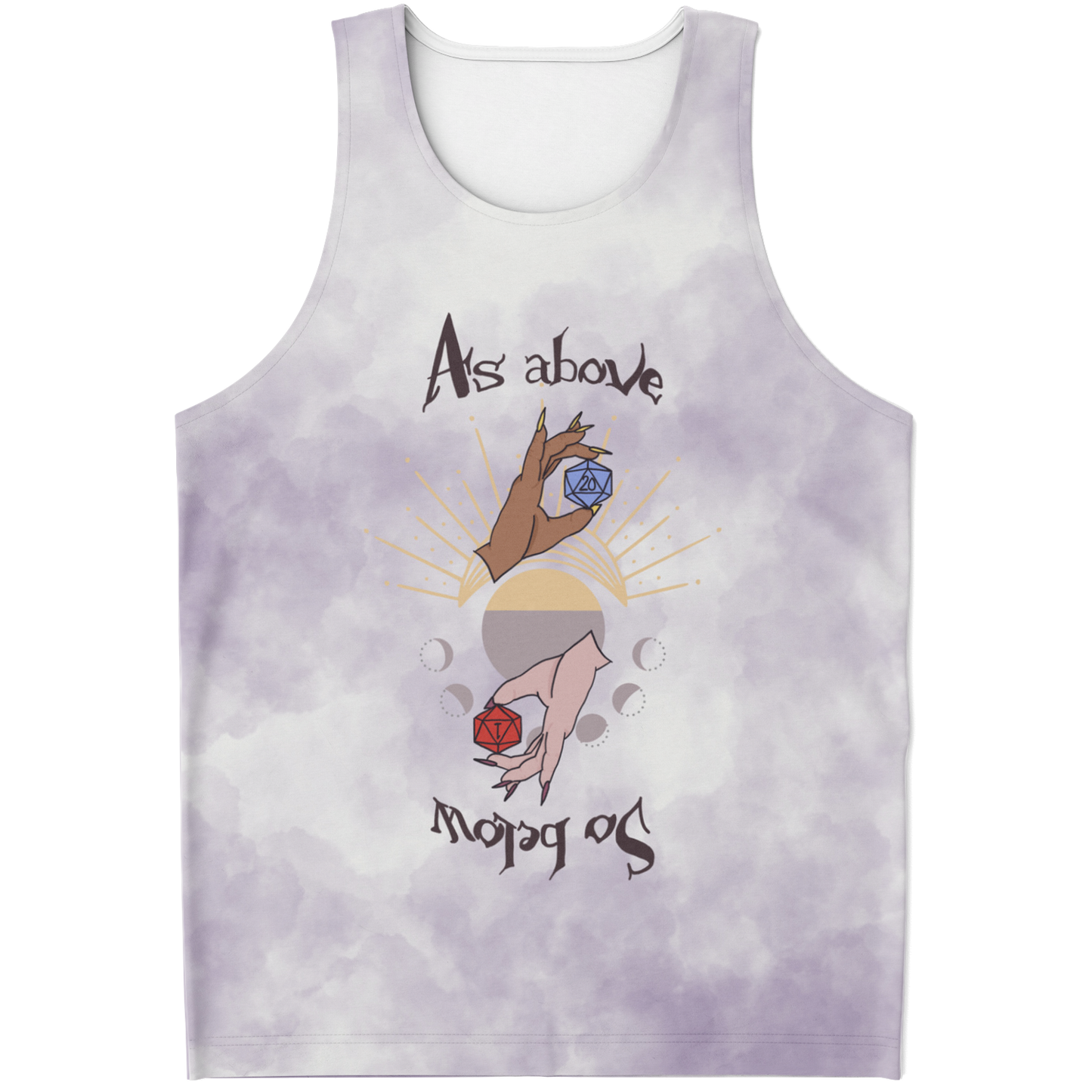 As Above, So Below Unisex Tank Top