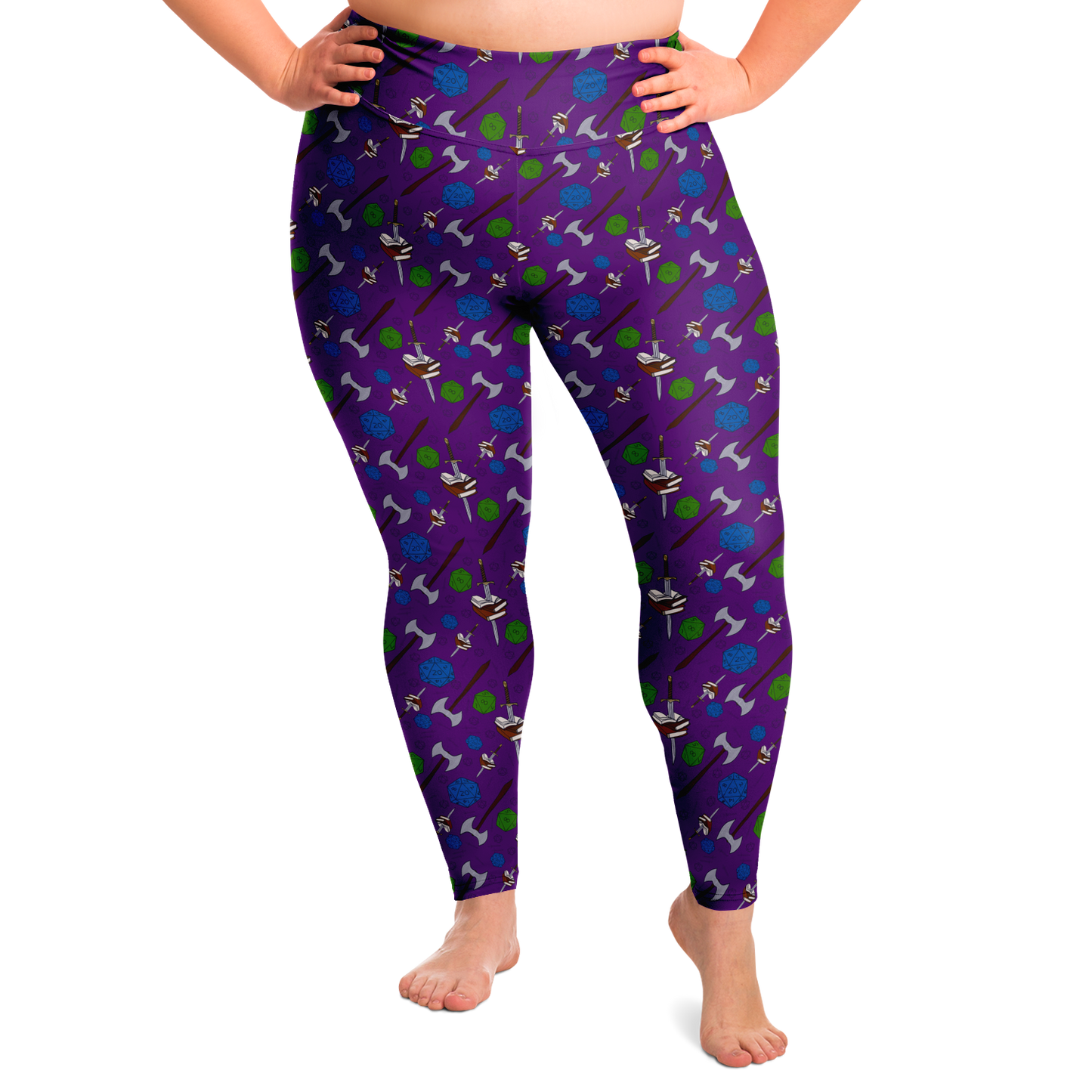 Turn of the Page Plus Size Leggings