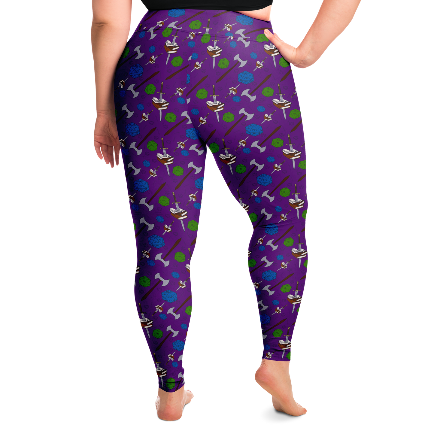 Turn of the Page Plus Size Leggings